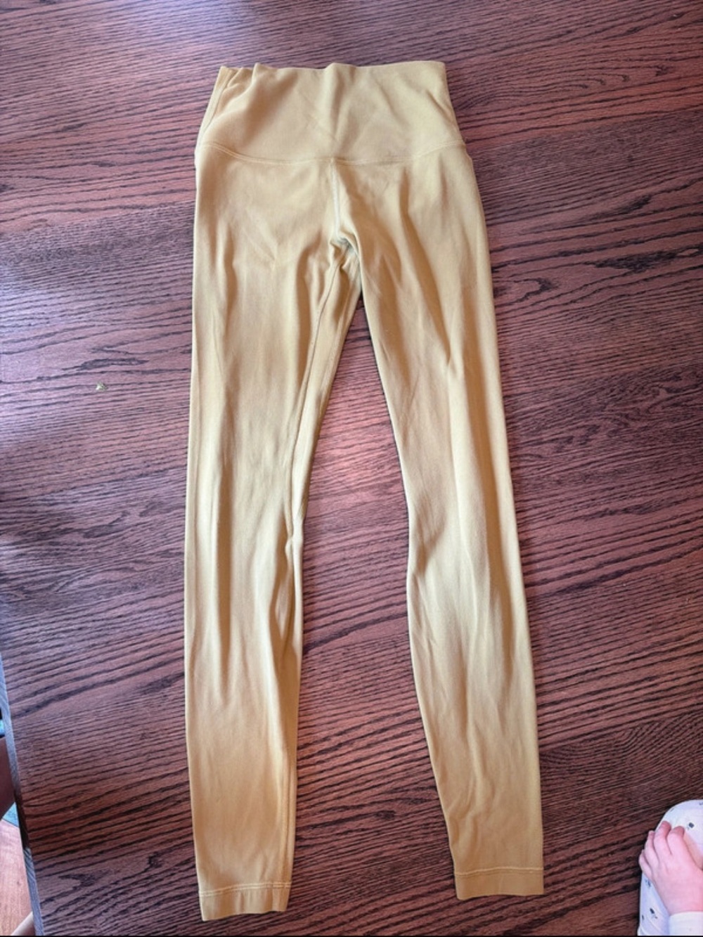 lululemon athletica Mustard Yellow High-Rise Leggings